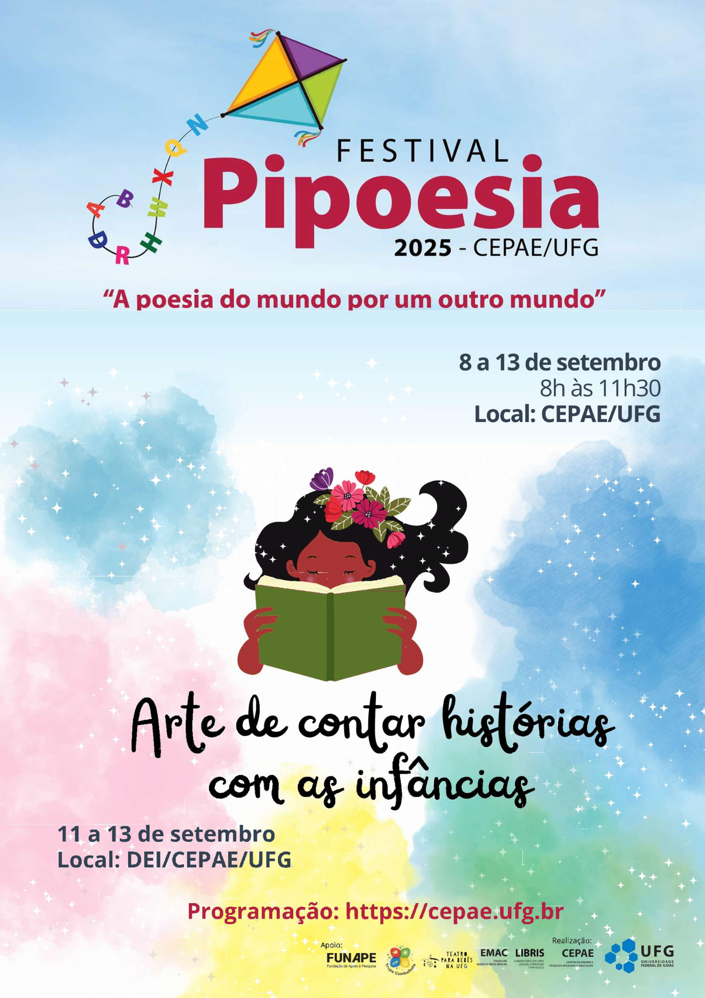 Pipoesia 2025 e ACH cartaz
