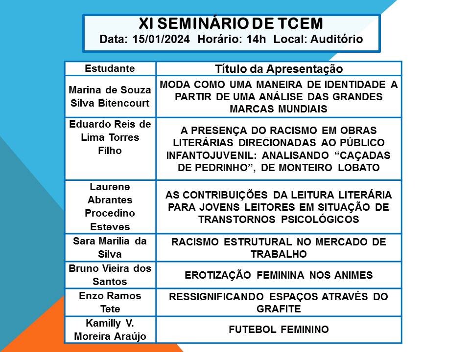 Postagem82-XI Seminario TCEM-2