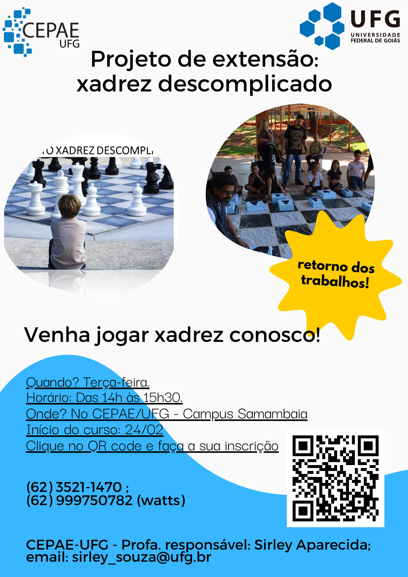 Projeto de Extensão Xadrez Descomplicado 2026-1