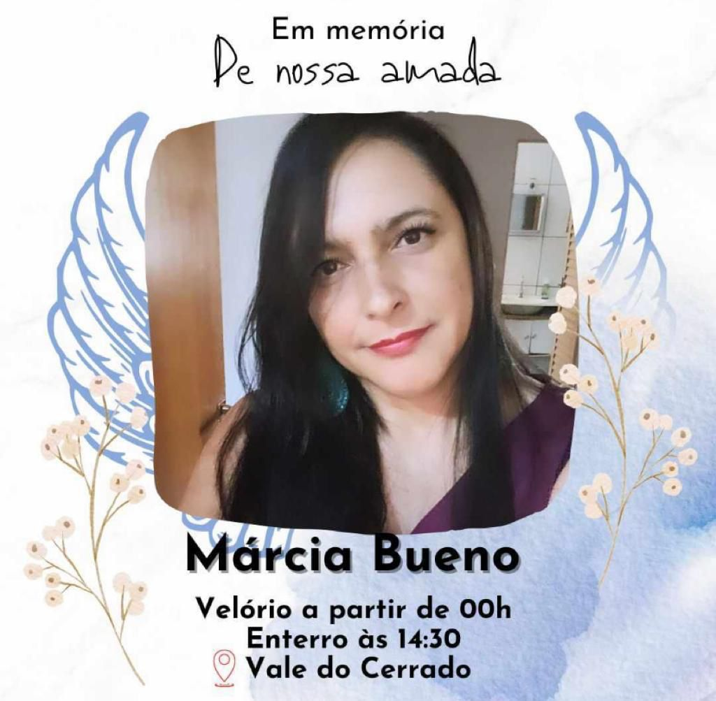 Nota de falecimento da mestranda Márcia Bueno