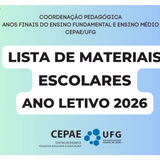 Lista de Materiais 2026