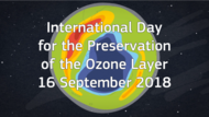 16 de Setembro: Dia Internacional da Preservação da Camada de Ozônio