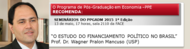 Prof Wagner Pralon Mancuso na FACE