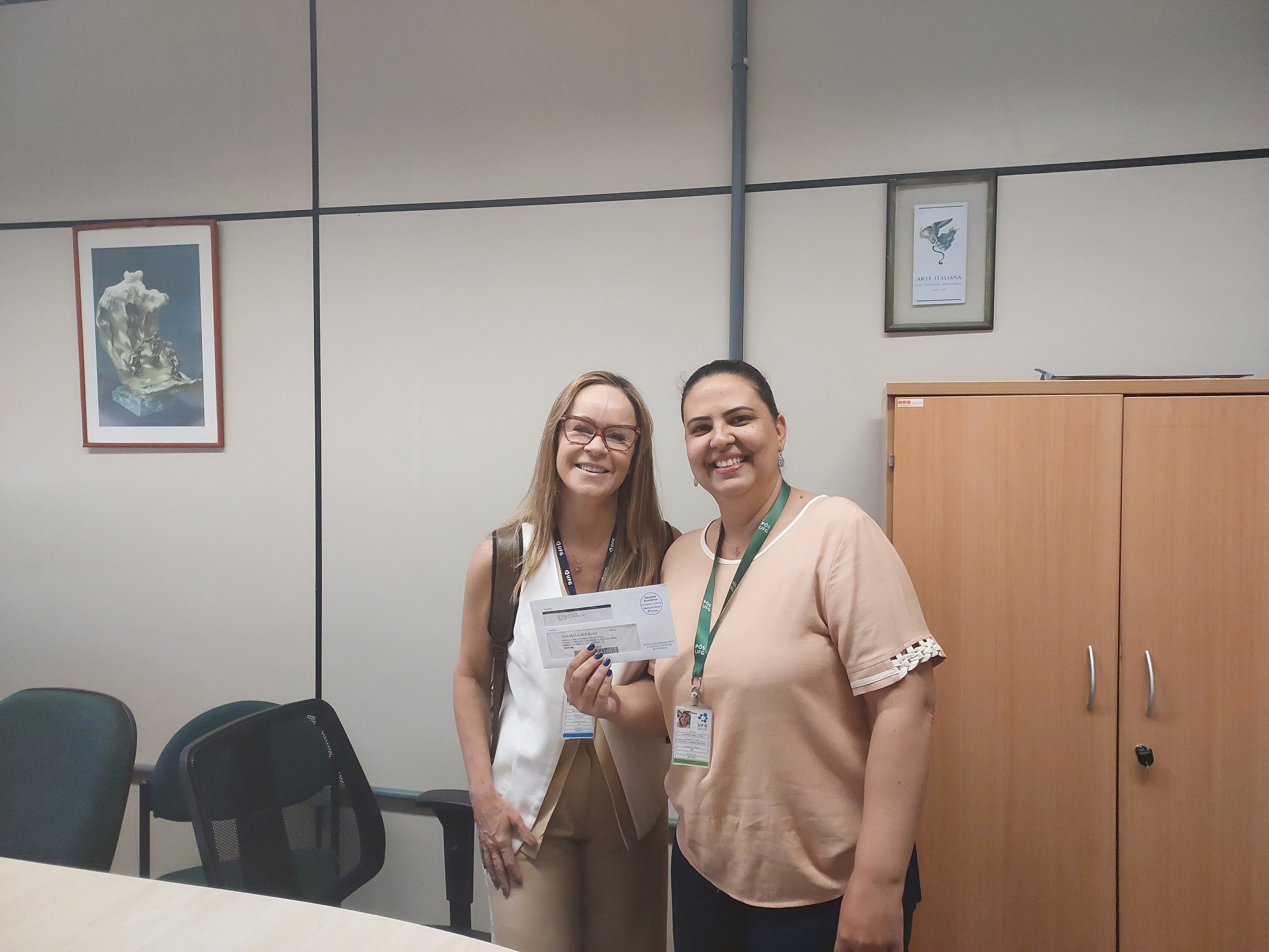 entrega cartão coordenadores