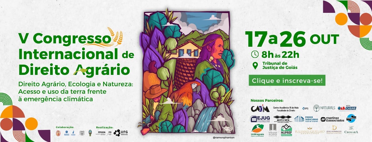logo banner congresso internacional direito agrário