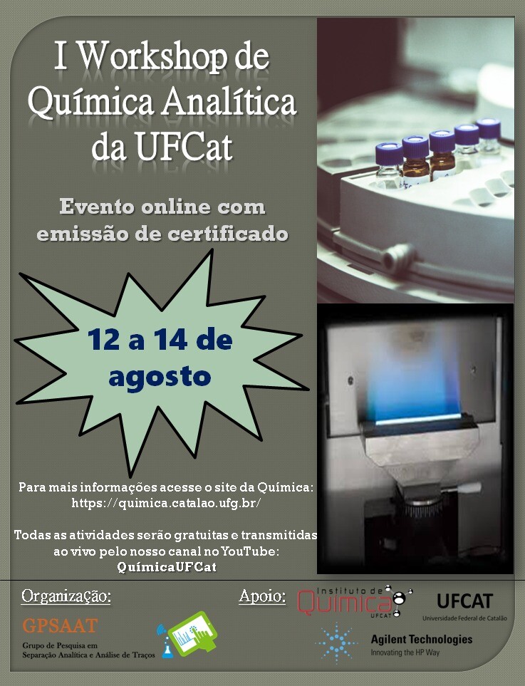 I Workshop de Química Analítica da UFCat