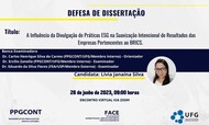 Defesa de Dissertação - Lívia