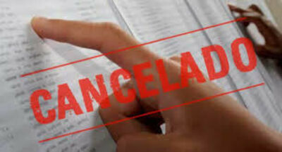 cancelamento de concurso