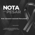Nota de pesar Giovanni