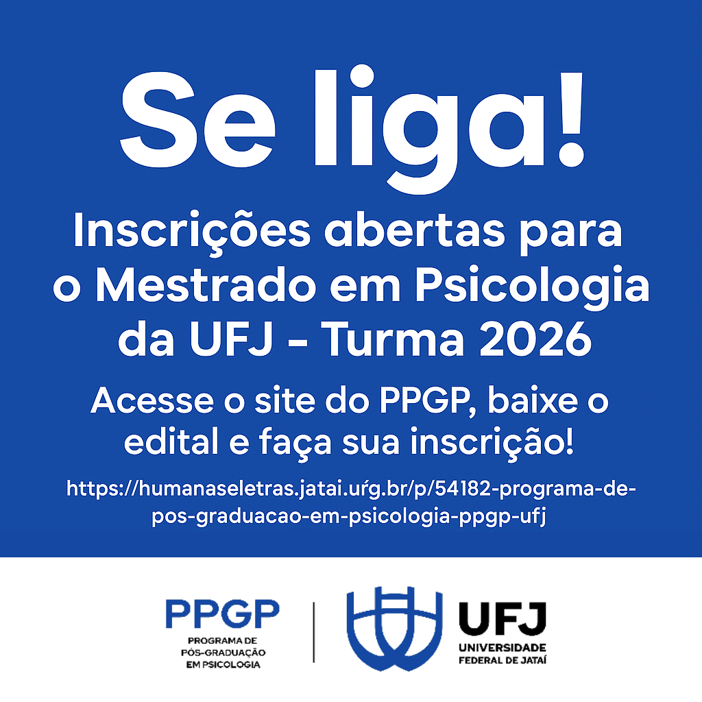 Flyer: seleção mestrado 002/2025