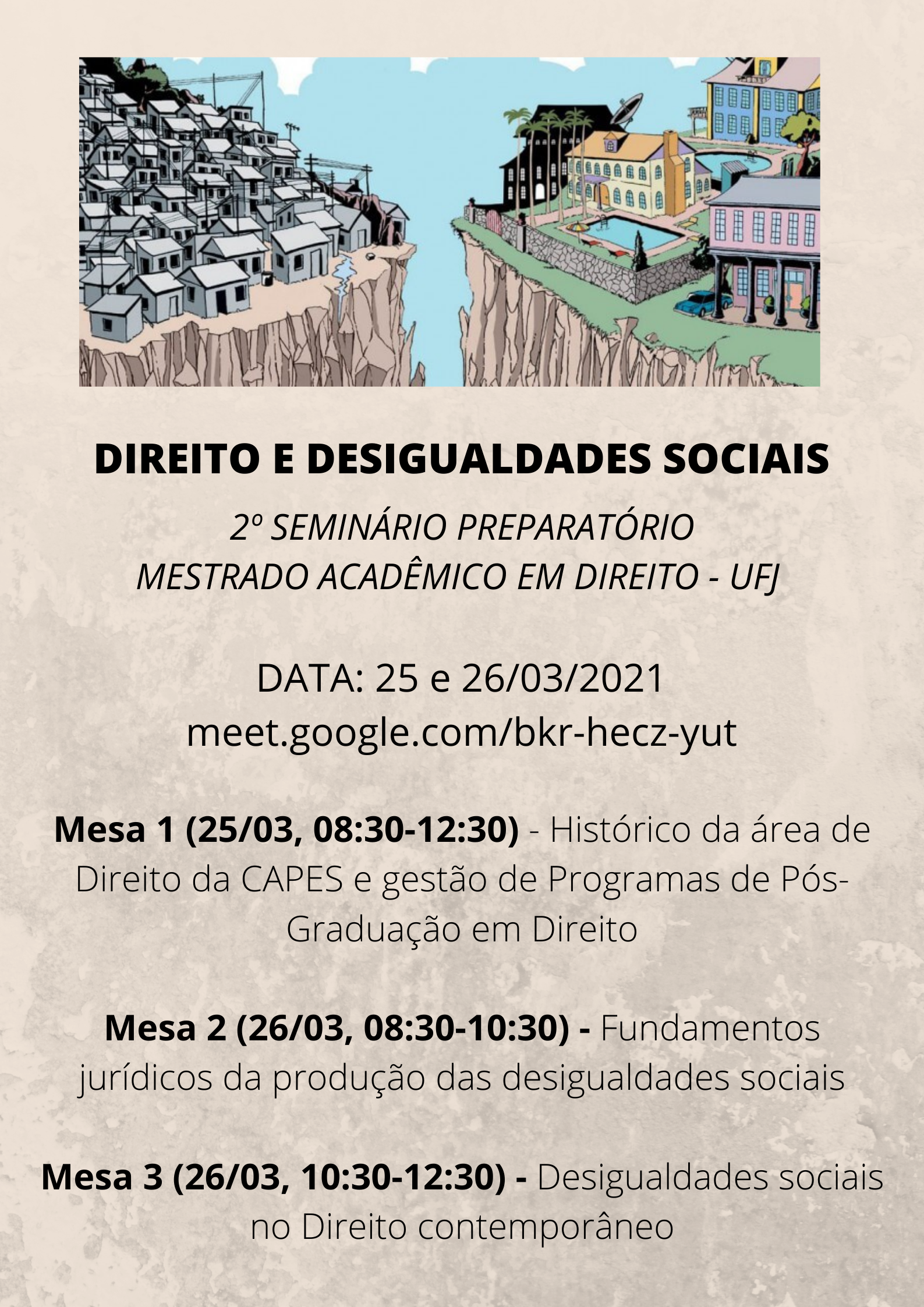 2º Seminário - Direito e desigualdades