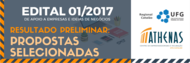 EDITAL 1-2017 - Resultado Preliminar - Propostas Selecionadas EDITAL 1-2017 - Resultado Preliminar - Propostas Selecionadas