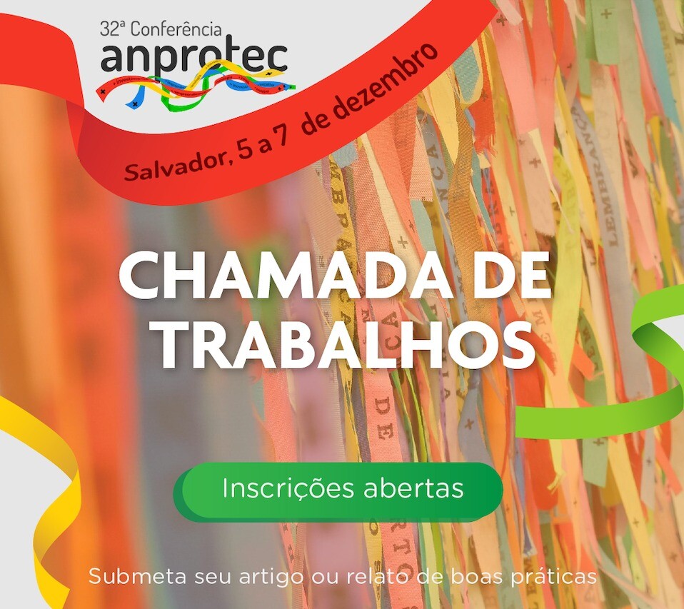 Chamada de Trabalhos - ANPROTEC