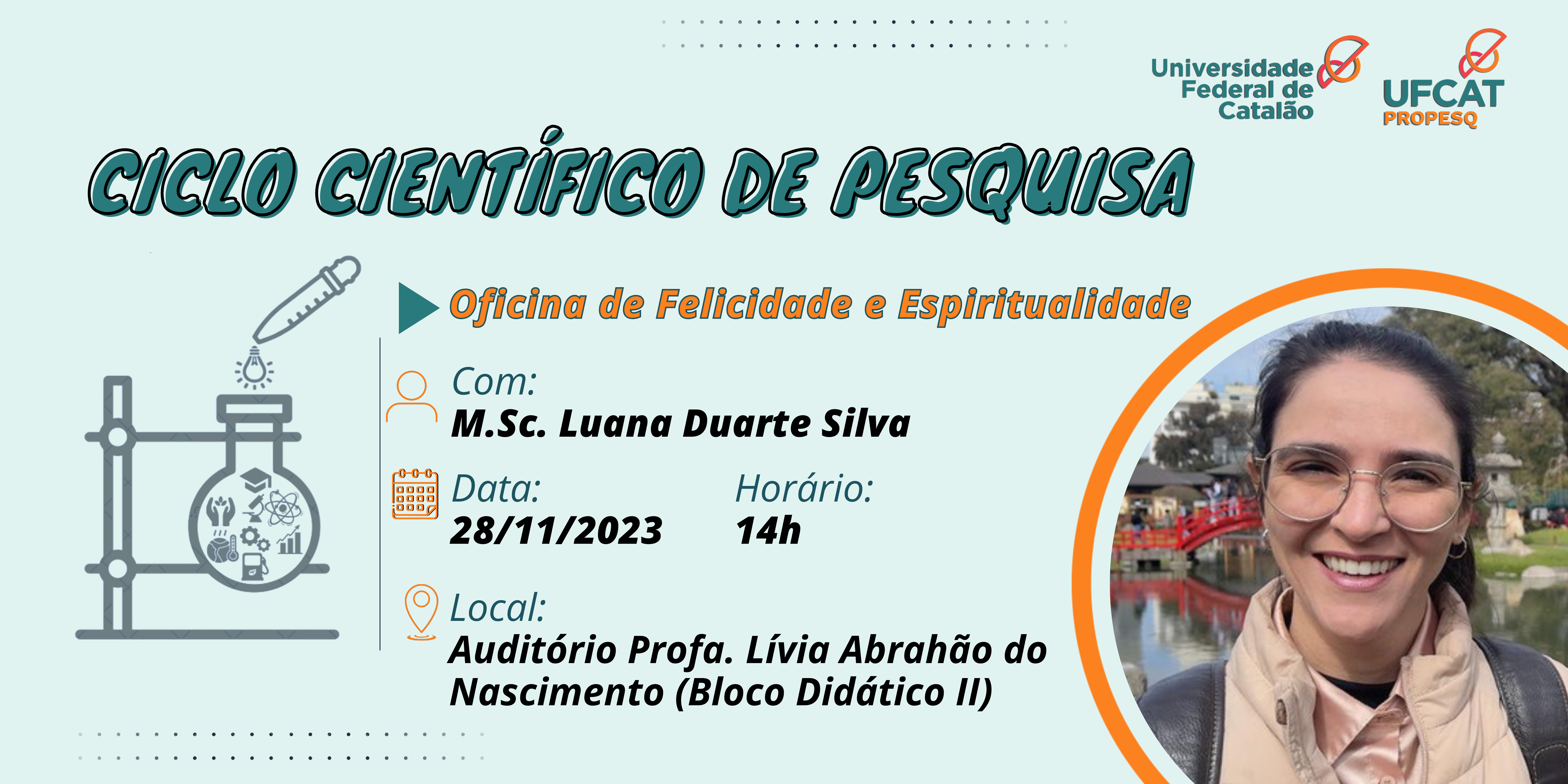 Oficina de Felicidade e Espiritualidade - 28-11-2023