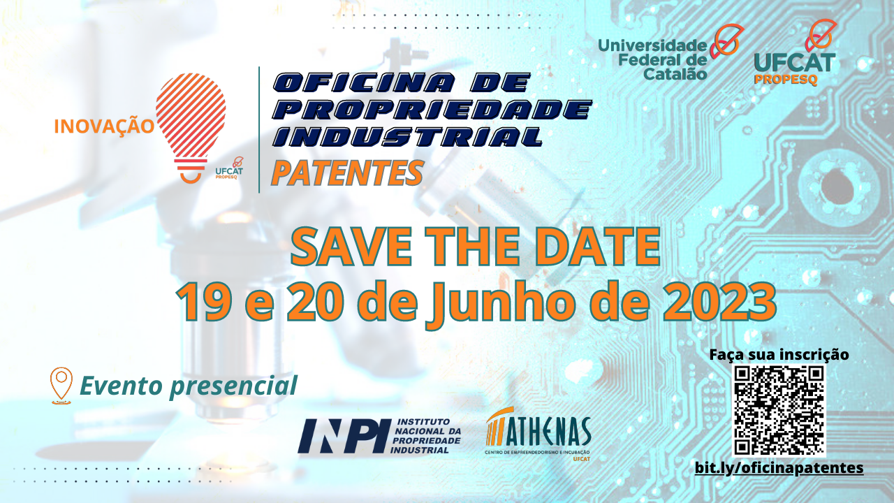 Oficina de Propriedade Industrial - Patentes (Divulgação)