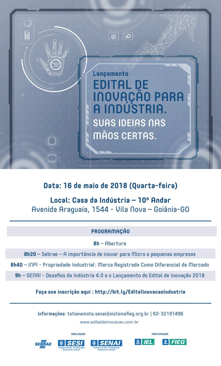 Edital de Inovação 2018