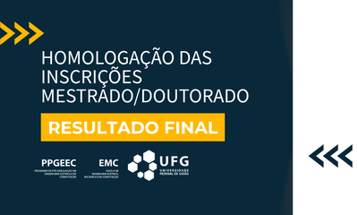 notícia-HOMOLOGAÇÃO DAS INSCRIÇÕES