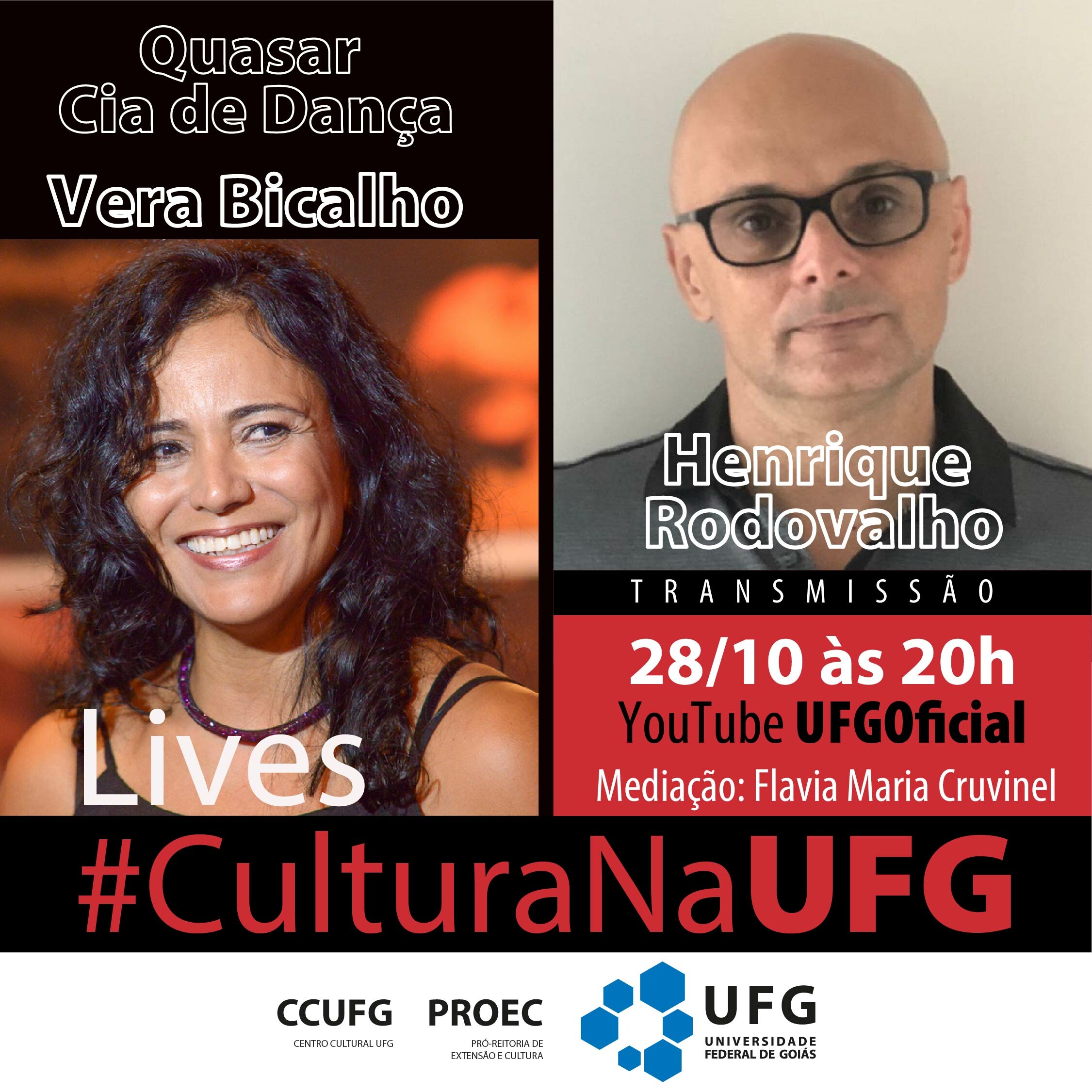 Lives_#CulturaNaUFG-Quasar Cia de Dança - Vera Bicalho e Henrique Rodovalho