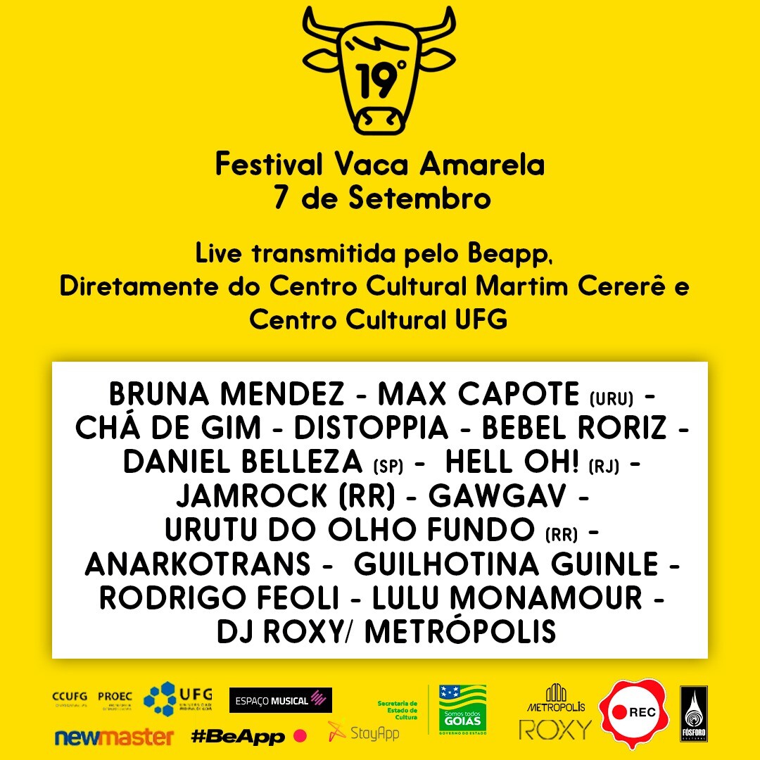 vaca amarela - 2020 - capa
