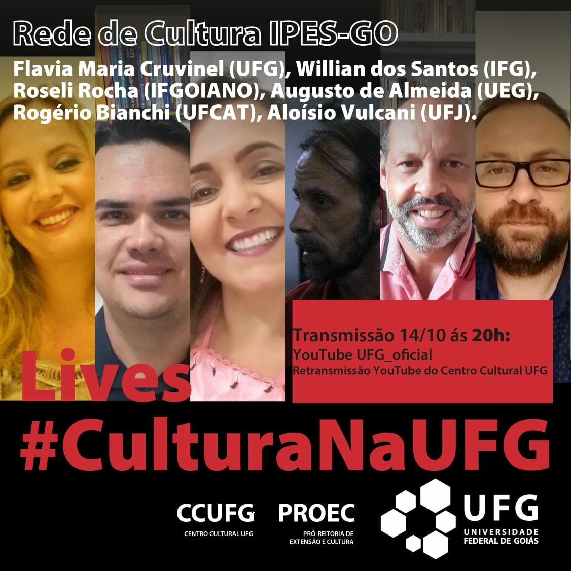 Lives_#culturanaufg__ Rede de Cultura IPES-GO 