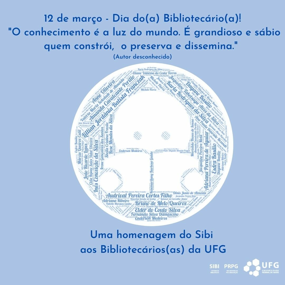 Nuvem de palavras  bibliotecários Sibi