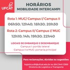 TRANSPORTE INTERCAMPI 2023