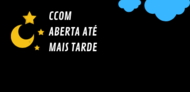Horário Estendido CCOM - Capa Horário Estendido CCOM - Capa