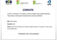 Convite mesa rodonda 22 de maio