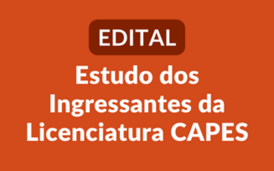 Capa EDITAL CAPES