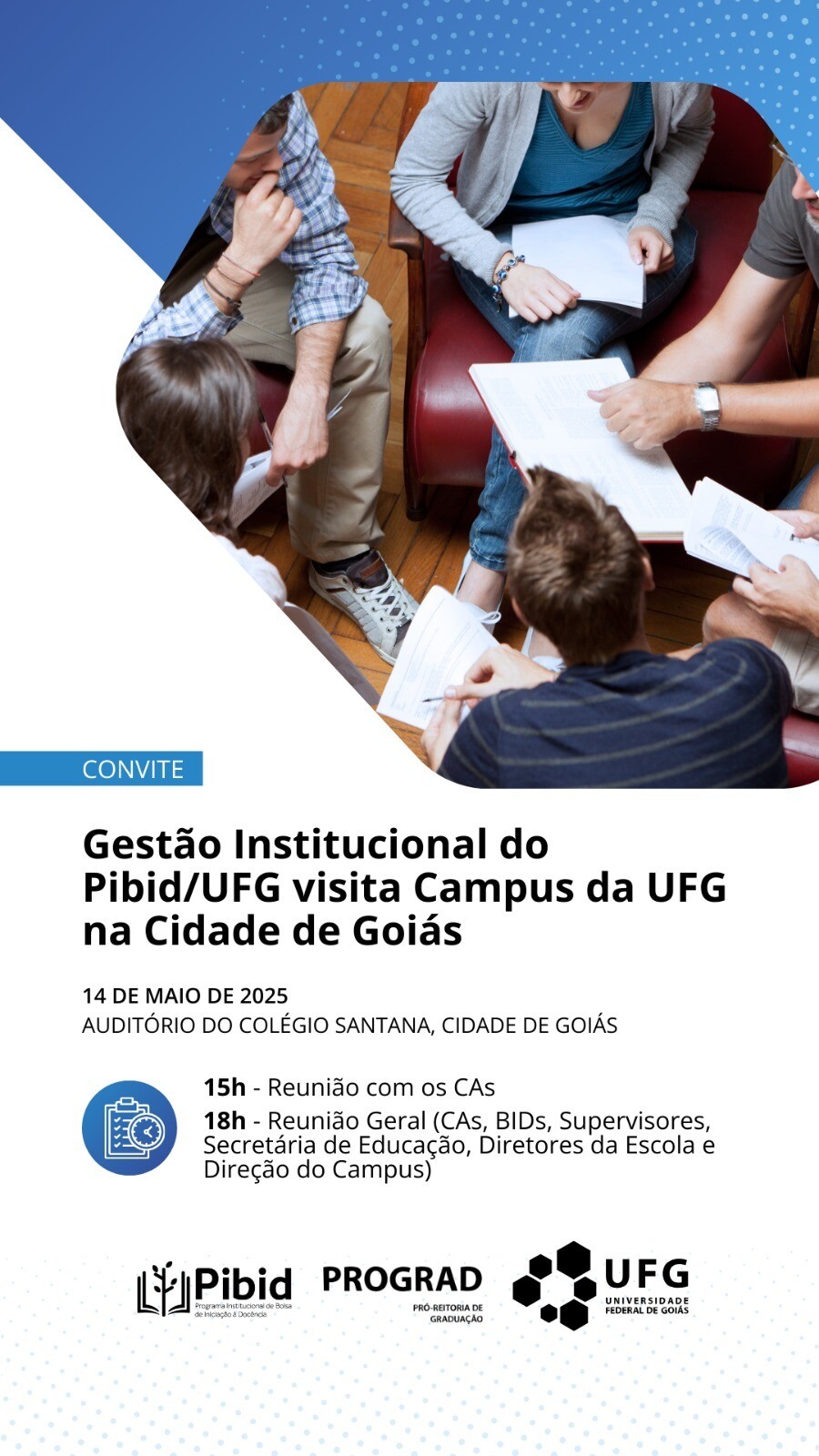 Reunião Geral PIBID MAIO