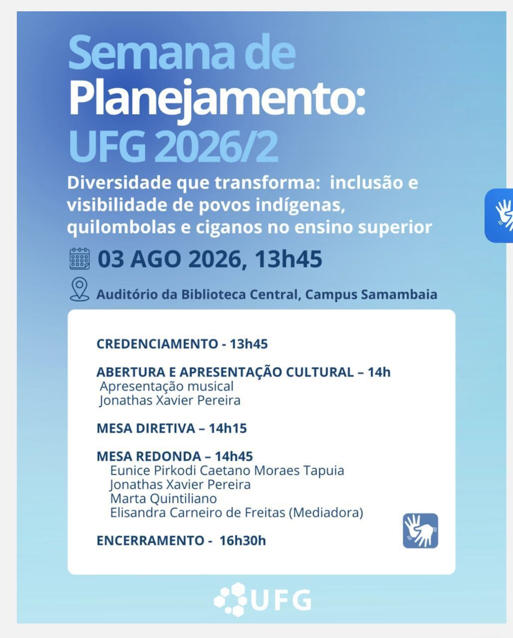 semana de planejamento 2