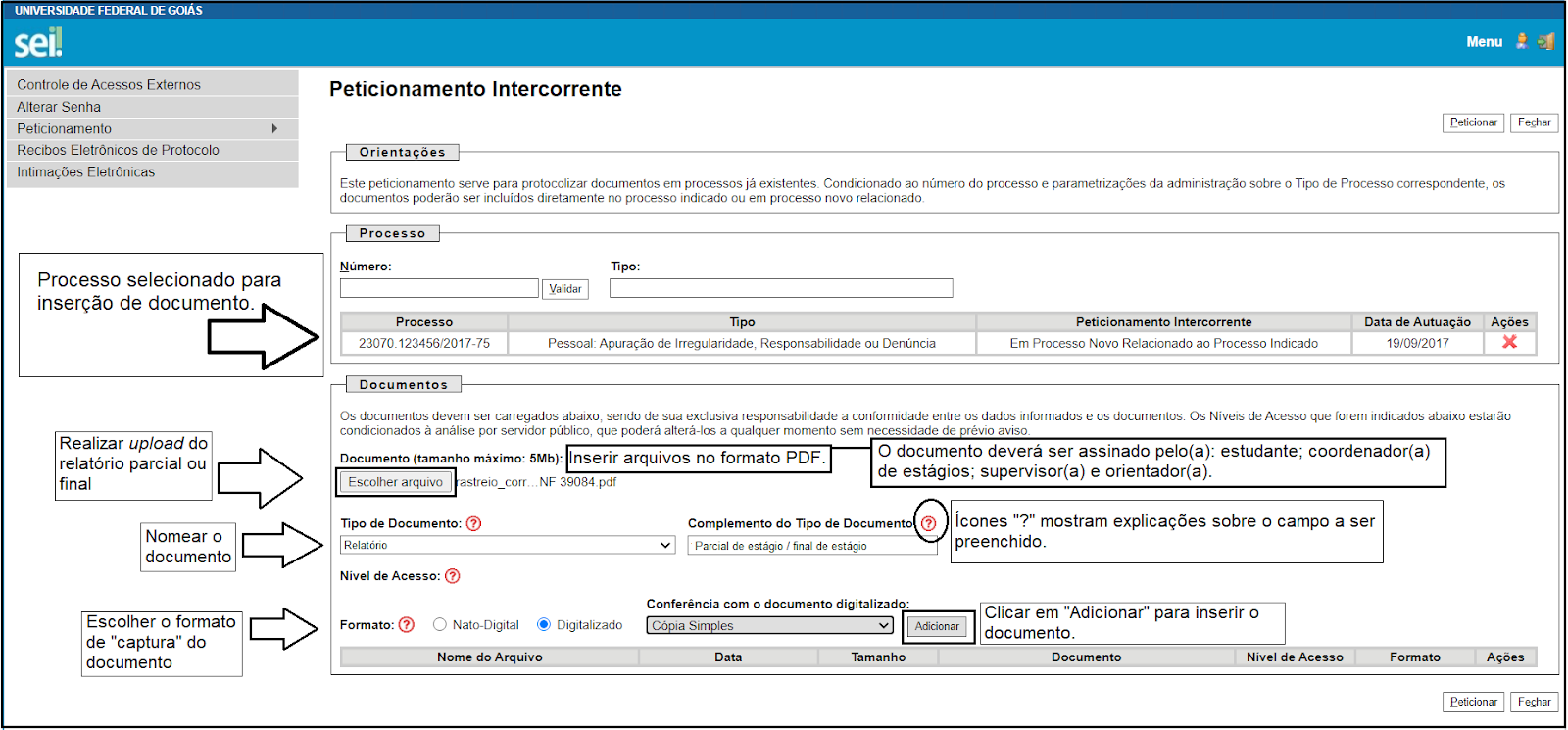 Processo intercorrente - 1ª maneira 12
