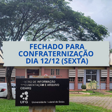 informe sobre fechamento para confraternização