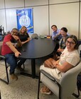 Oficialização de parceria entre universidades, presentes na foto pesquisadores e integrantes da SRI.