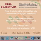 Africanidade Brasileiras e Poéticas Afro-ameríndias - uma ponte entre Brasil e Moçambique