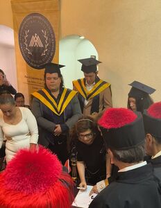 Andréa Luísa Teixeira recebe prêmio internacional no México. Foto: Divulgação 