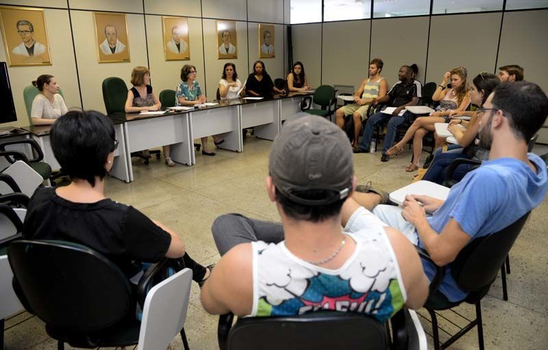 reuinião com intercambistas 16/09