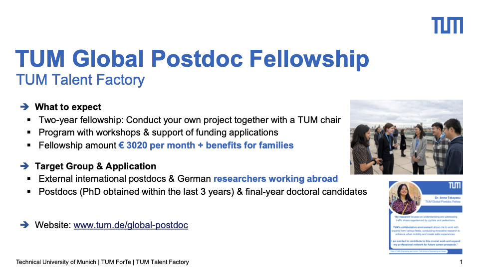 TUMGlobalPostdocFellowship