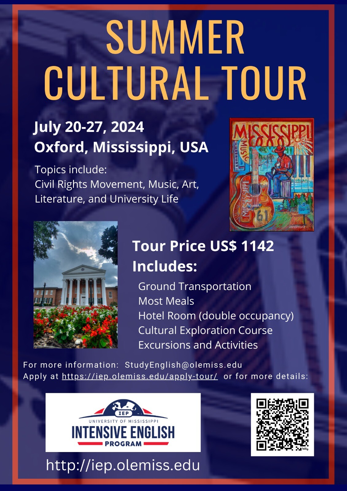 Summer Cultural Tour 2024