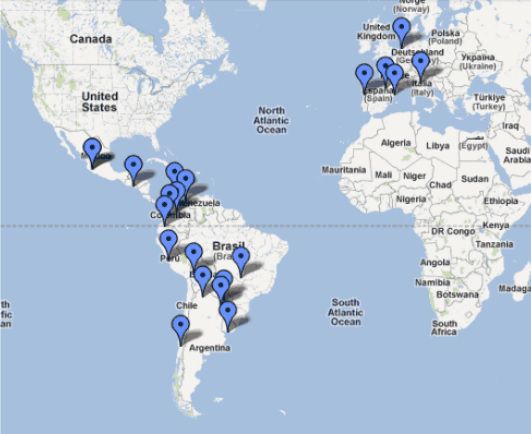 mapa alfa trall