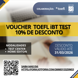 toefl iBT março 2026