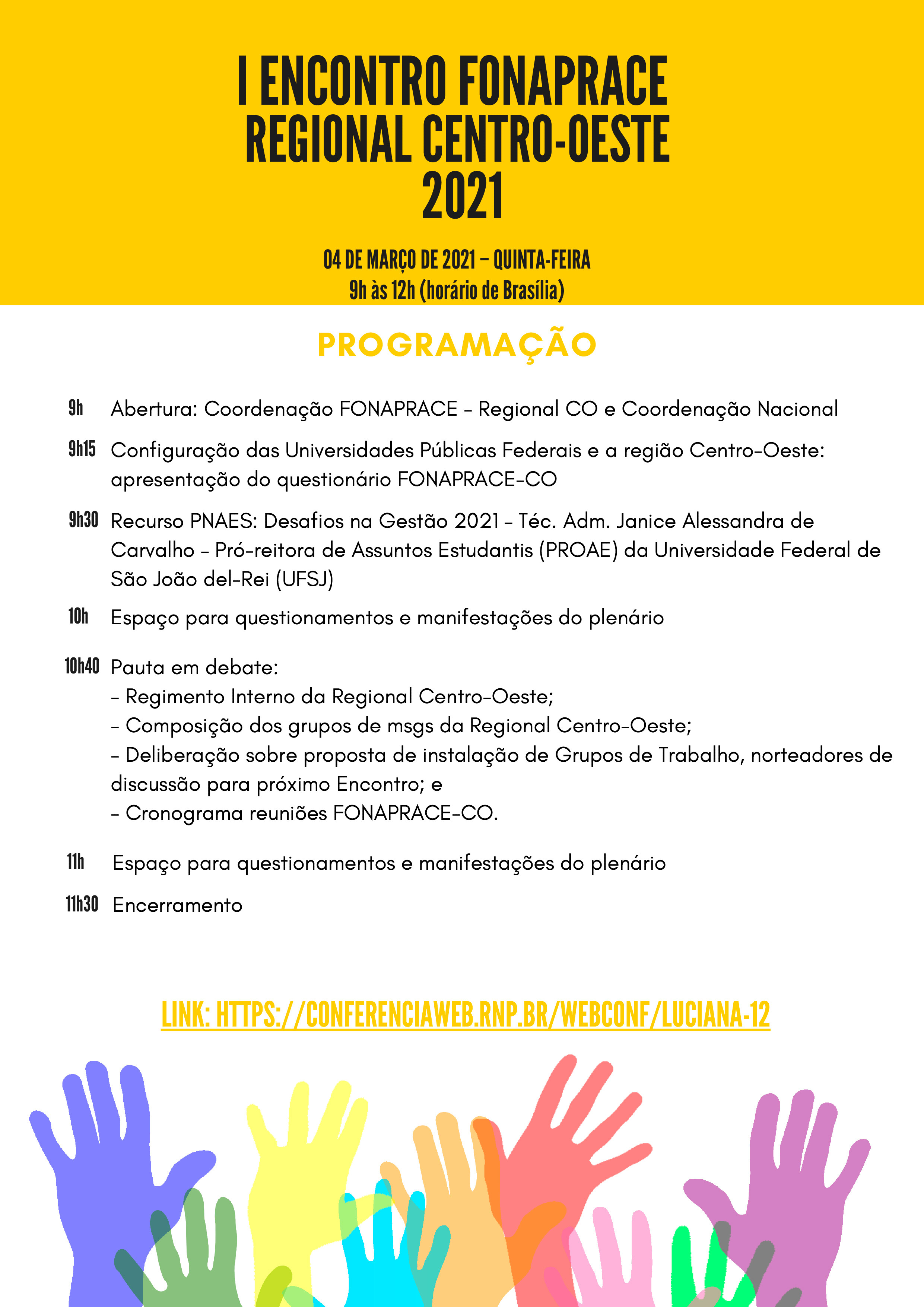 1 encontro fonaprace 2