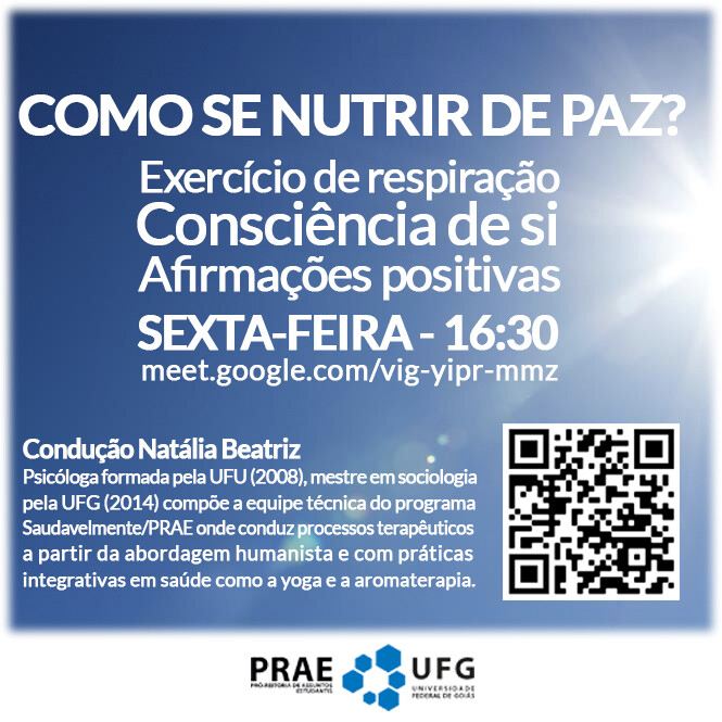como se nutrir de paz