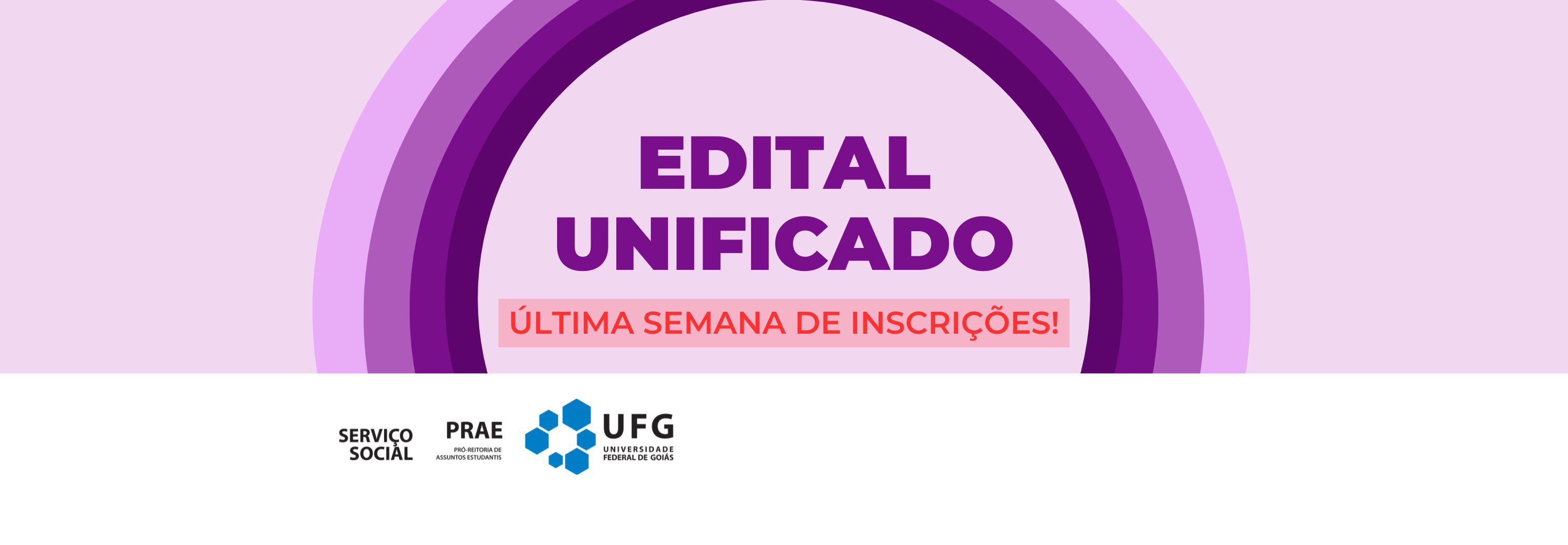 edital UNIFICADO última semana