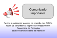 comunicado isenção 2020
