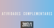 Atividades Complementares 2017/1
