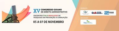 Congresso Goiano de Direito Administrativo Congresso Goiano de Direito Administrativo