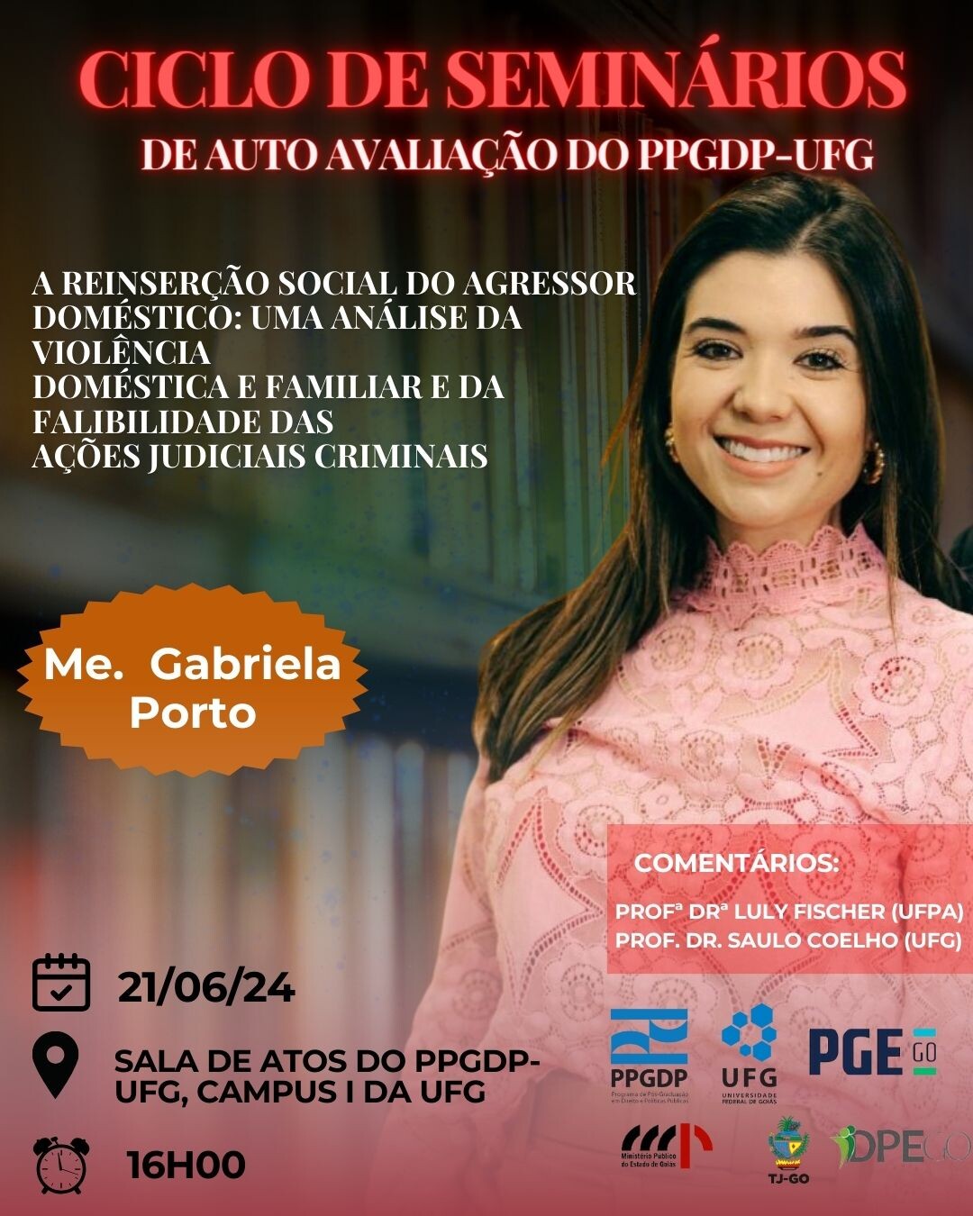 Palestra Mestra Gabriela