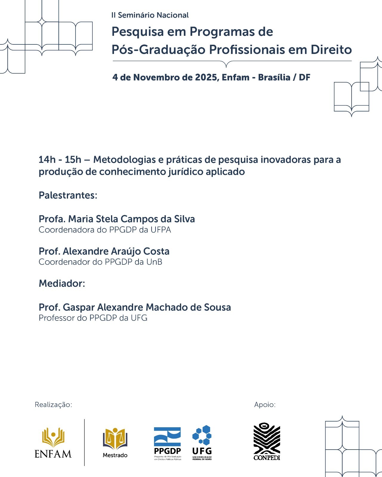 II Seminário Nacional de Pesquisa em Programas de Pós-Graduação Profissionais em Direito
