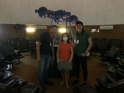 equipe Ciar no Planetário